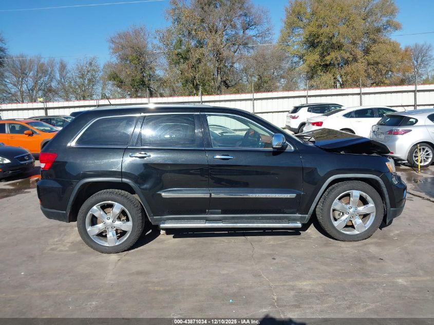 2012 Jeep Grand Cherokee Overland VIN: 1C4RJFCT7CC104971 Lot: 43871034