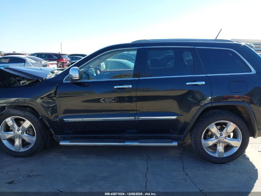 2012 Jeep Grand Cherokee Overland VIN: 1C4RJFCT7CC104971 Lot: 43871034