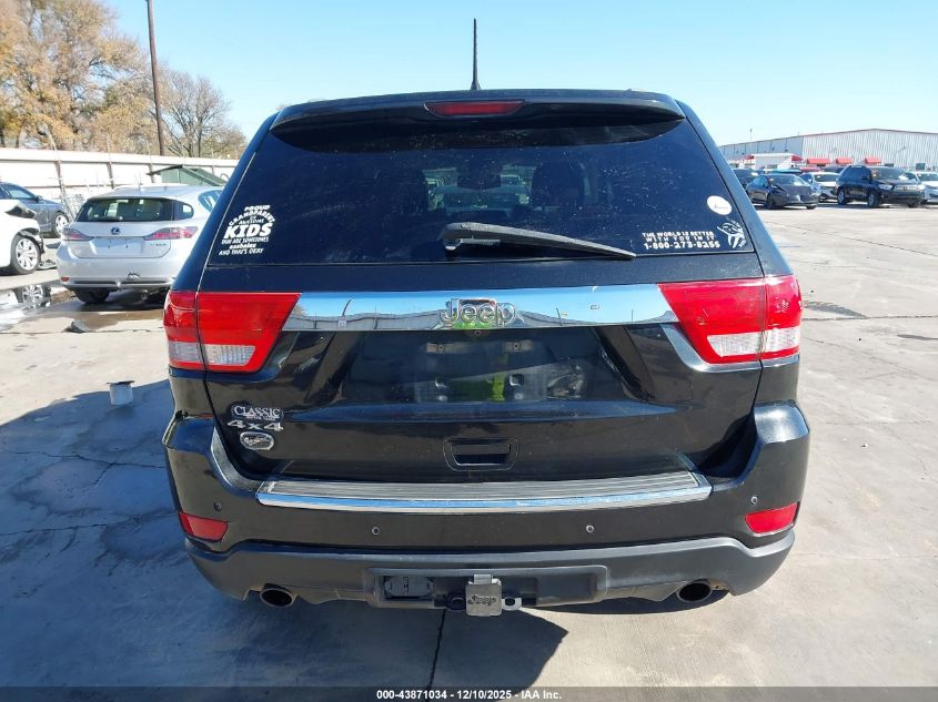 2012 Jeep Grand Cherokee Overland VIN: 1C4RJFCT7CC104971 Lot: 43871034