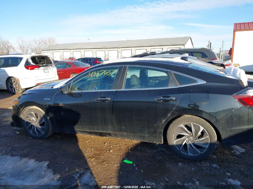 2022 Honda Insight Touring VIN: 19XZE4F99NE017741 Lot: 43871057