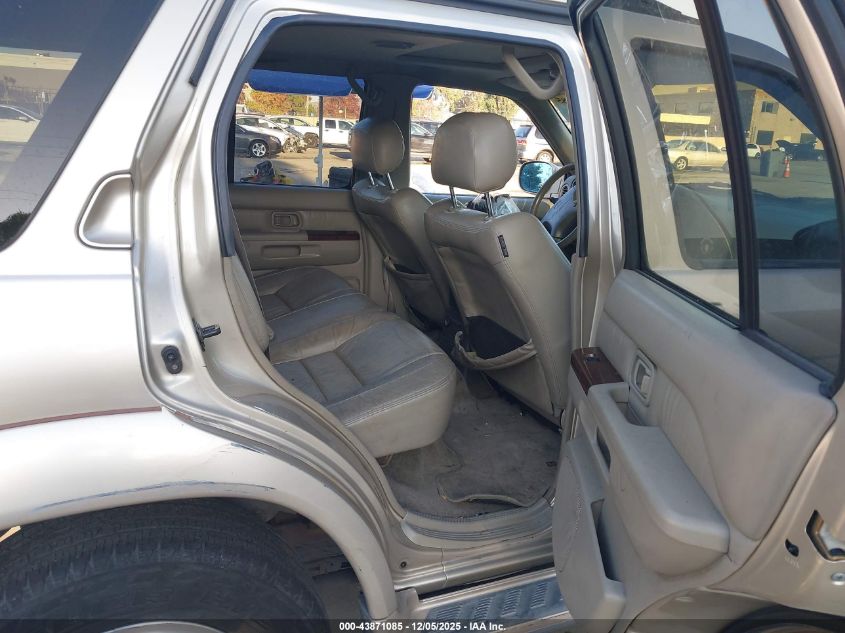 1999 Infiniti Qx4 VIN: JNRAR07Y4XW069738 Lot: 43871085