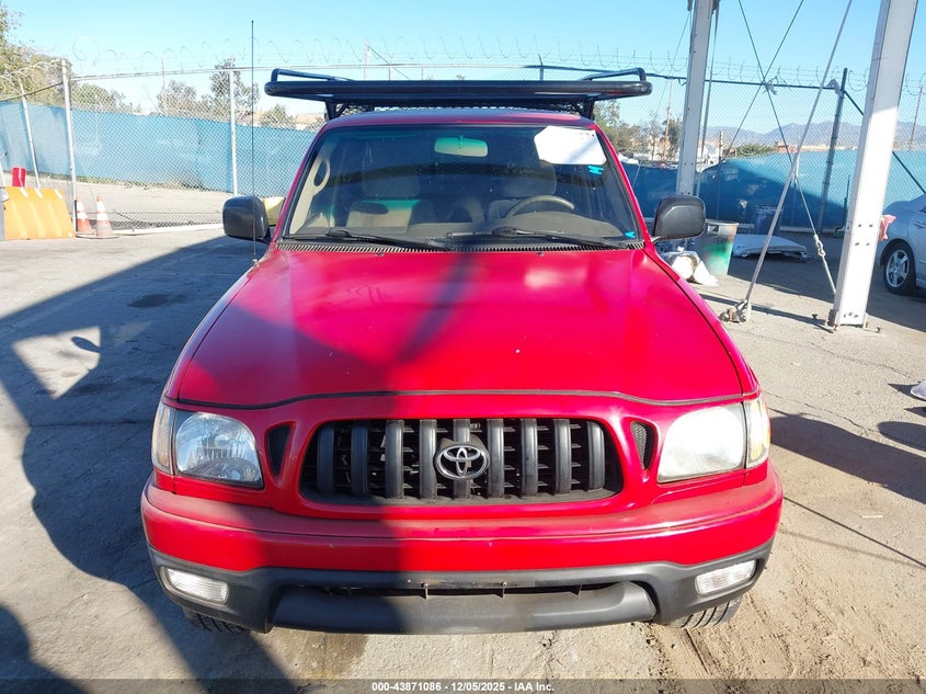 5TESN92N71Z761424 2001 TOYOTA TACOMA photo no. 12