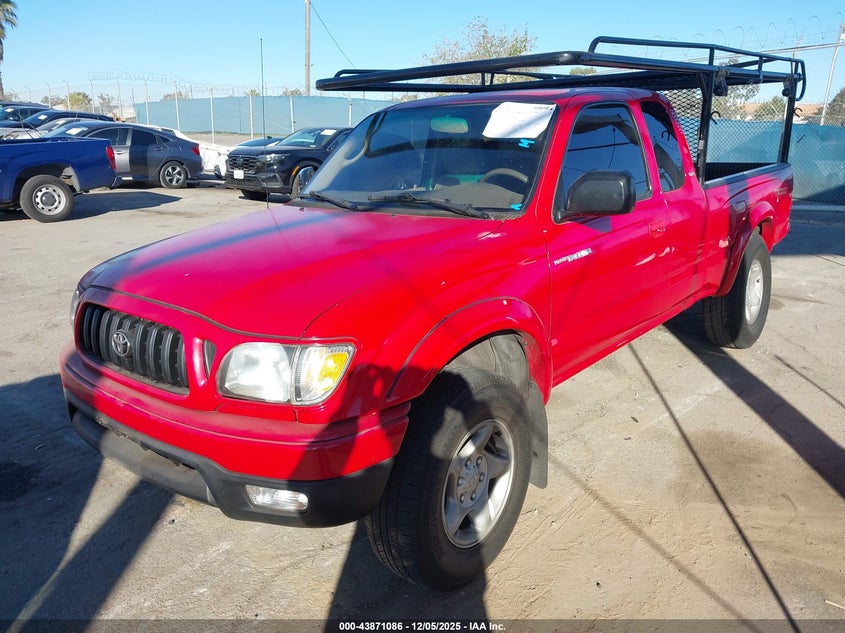 5TESN92N71Z761424 2001 TOYOTA TACOMA photo no. 2