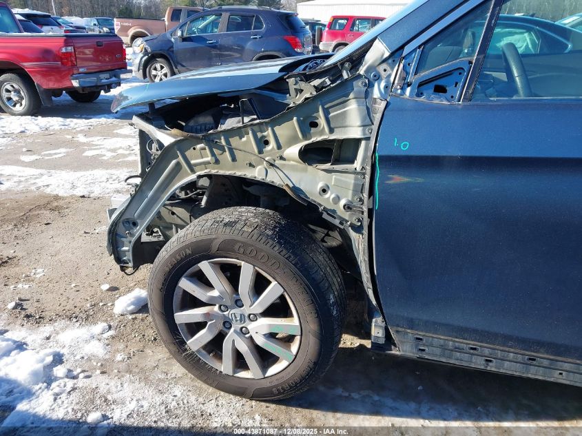 2019 Honda Pilot Lx VIN: 5FNYF6H17KB098949 Lot: 43871087