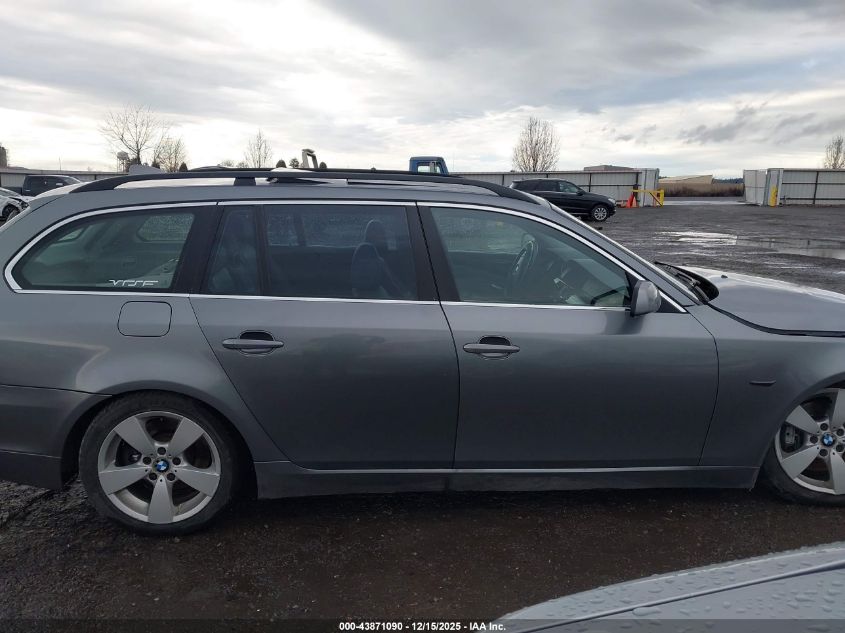 2008 BMW 535Xi VIN: WBAPT73578CX00255 Lot: 43871090