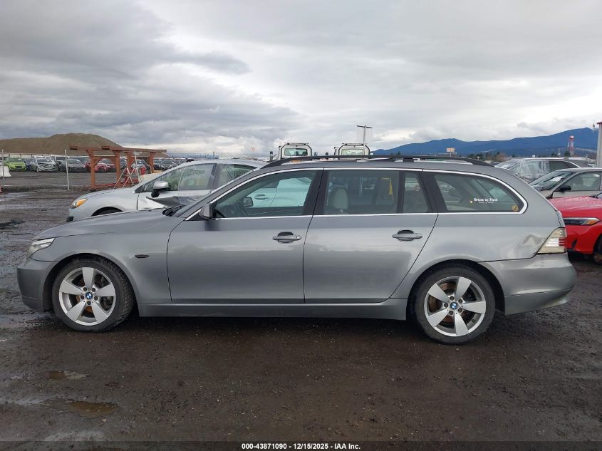 2008 BMW 535Xi VIN: WBAPT73578CX00255 Lot: 43871090