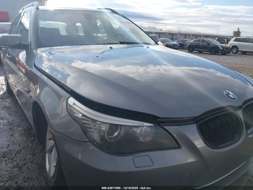 2008 BMW 535Xi VIN: WBAPT73578CX00255 Lot: 43871090