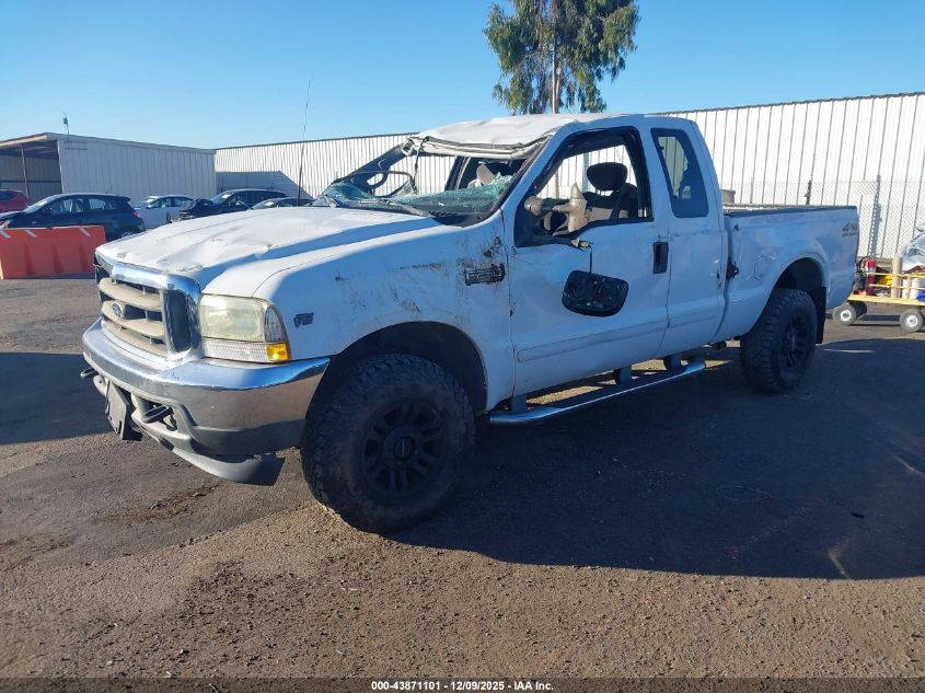 2002 Ford F-250 Lariat/Xl/Xlt VIN: 1FTNX21S62EA84196 Lot: 43871101