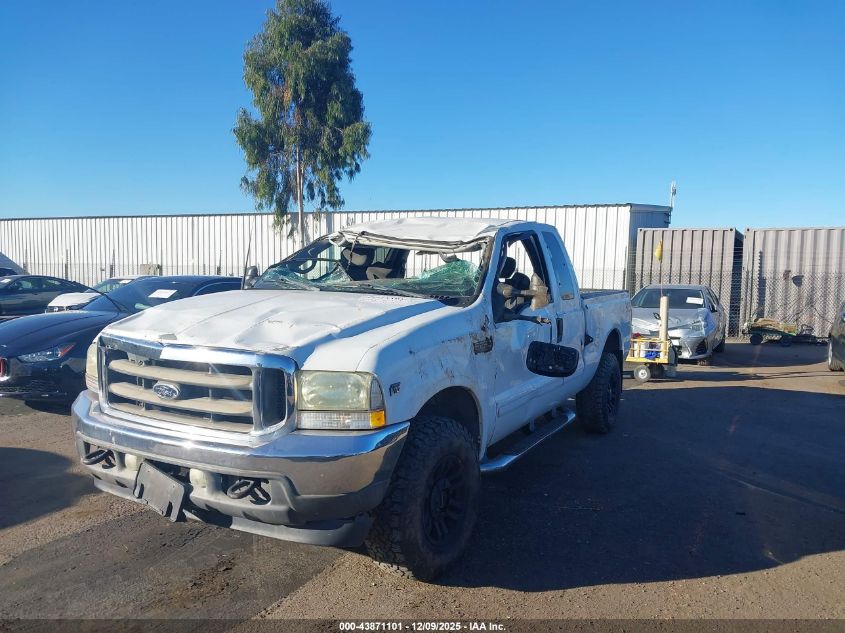2002 Ford F-250 Lariat/Xl/Xlt VIN: 1FTNX21S62EA84196 Lot: 43871101