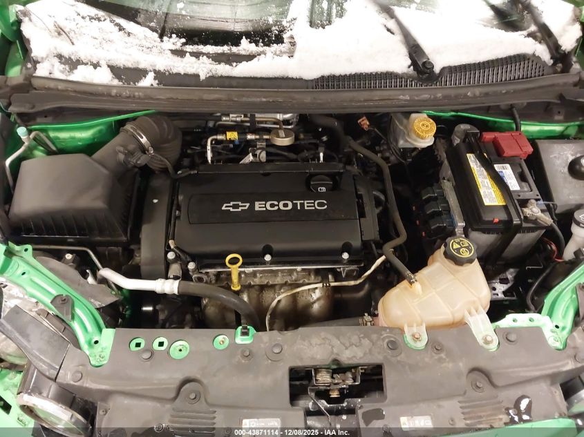 2014 Chevrolet Sonic Lt Auto VIN: 1G1JC6SH4E4212409 Lot: 43871114