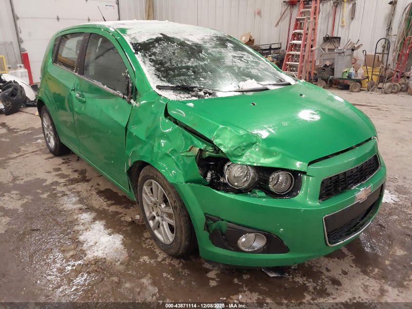 2014 Chevrolet Sonic Lt Auto VIN: 1G1JC6SH4E4212409 Lot: 43871114