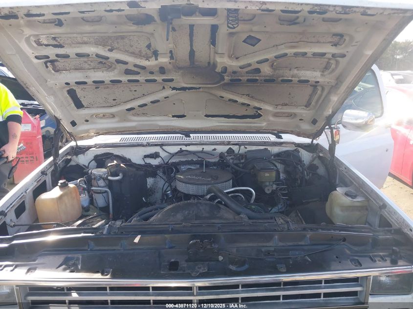 1986 Chevrolet C10 VIN: 1GCDC14H0GF429127 Lot: 43871120