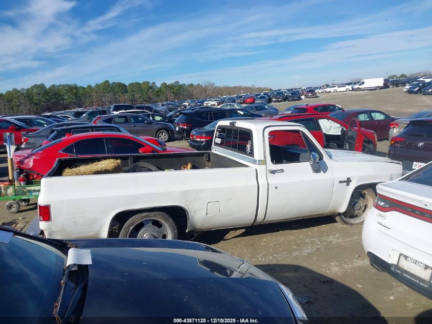 1986 Chevrolet C10 VIN: 1GCDC14H0GF429127 Lot: 43871120