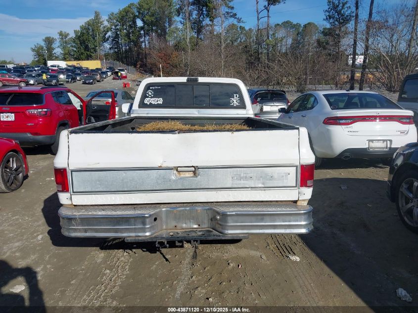 1986 Chevrolet C10 VIN: 1GCDC14H0GF429127 Lot: 43871120