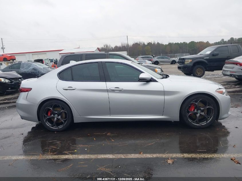 2017 Alfa Romeo Giulia Ti Awd VIN: ZARFAEEN5H7533513 Lot: 43871131