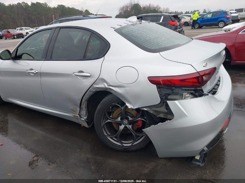 2017 Alfa Romeo Giulia Ti Awd VIN: ZARFAEEN5H7533513 Lot: 43871131