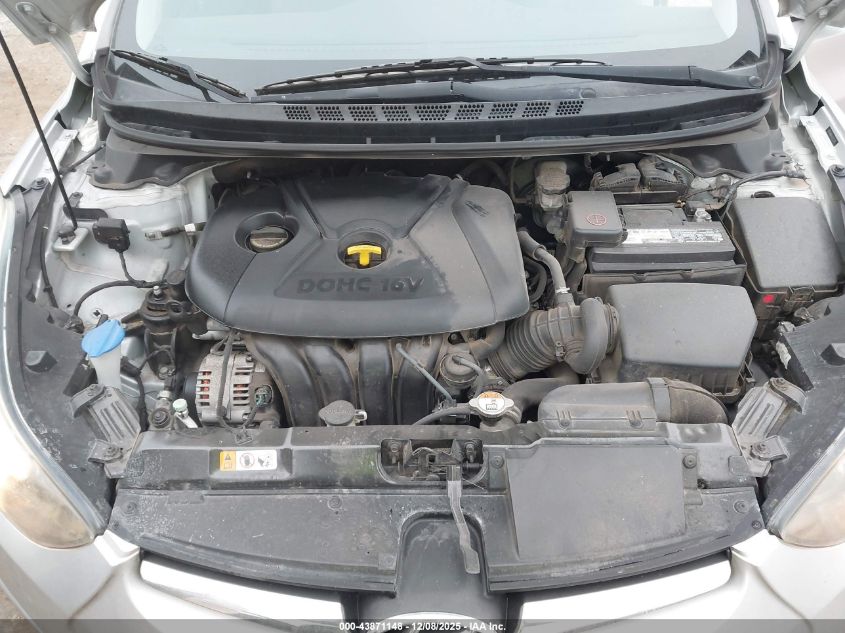 2016 Hyundai Elantra Se VIN: 5NPDH4AE1GH727219 Lot: 43871148