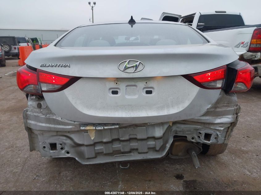 2016 Hyundai Elantra Se VIN: 5NPDH4AE1GH727219 Lot: 43871148