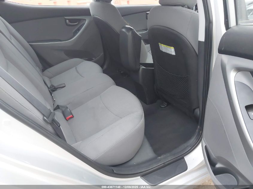 2016 Hyundai Elantra Se VIN: 5NPDH4AE1GH727219 Lot: 43871148