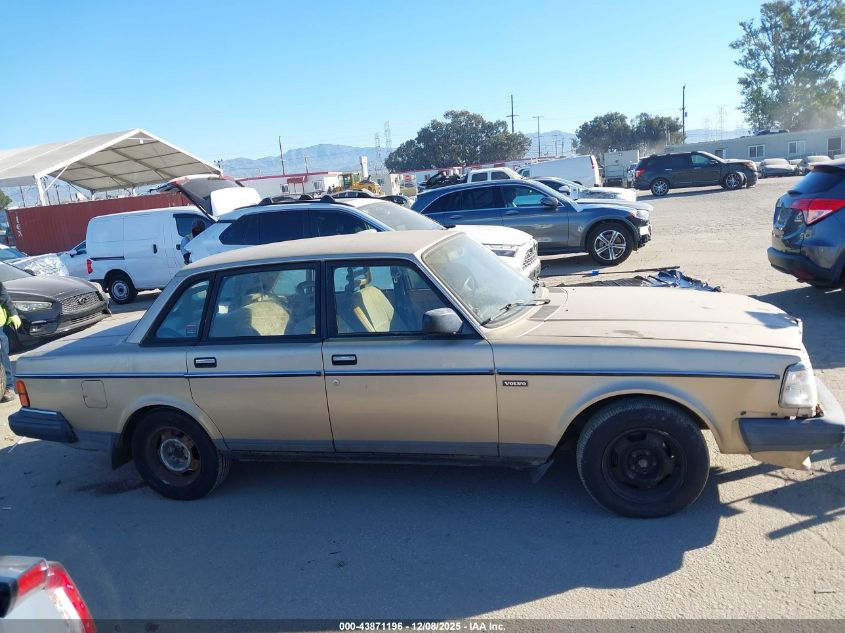 1991 Volvo 240 VIN: YV1AA8840M1441323 Lot: 43871196