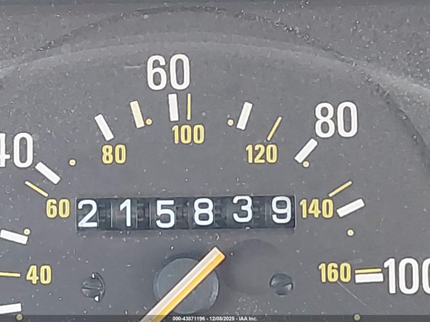 1991 Volvo 240 VIN: YV1AA8840M1441323 Lot: 43871196