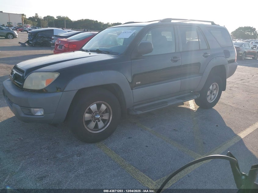 JTEZU14R130004858 2003 TOYOTA 4RUNNER photo no. 2
