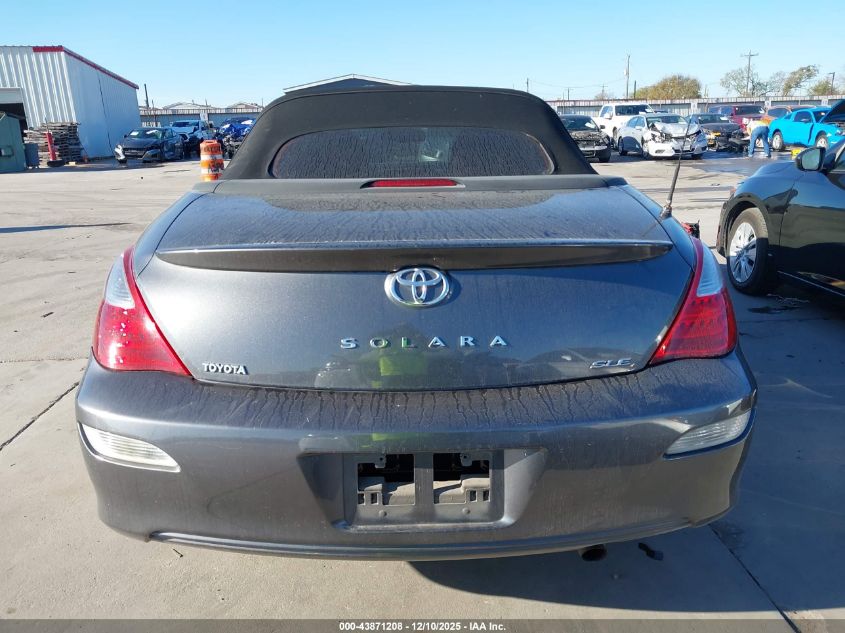 2007 Toyota Camry Solara Sle VIN: 4T1FA38P37U121923 Lot: 43871208