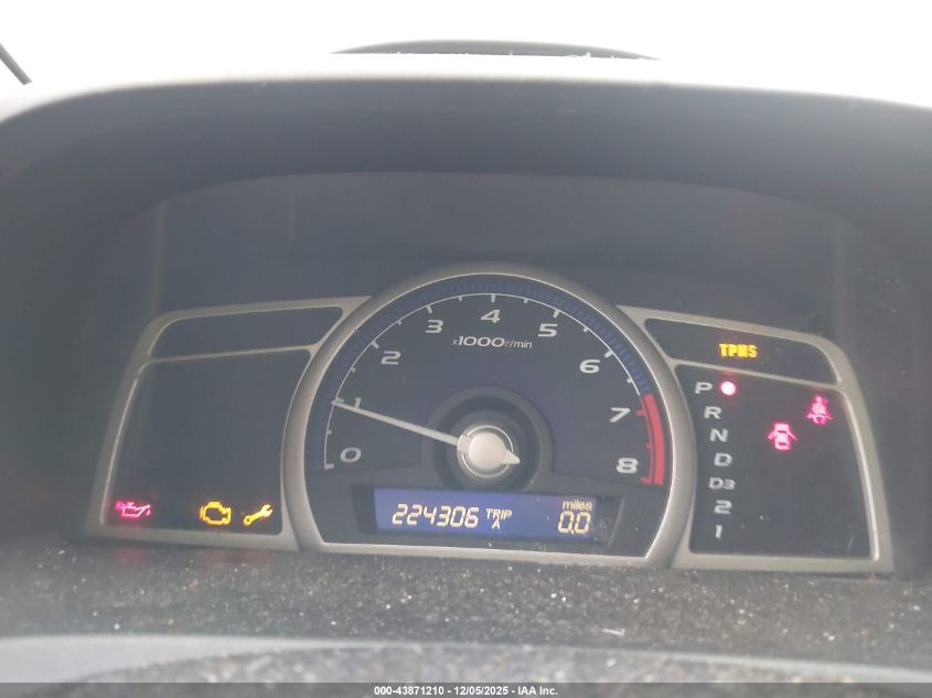 2009 Honda Civic Vp VIN: 2HGFA16359H512863 Lot: 43871210