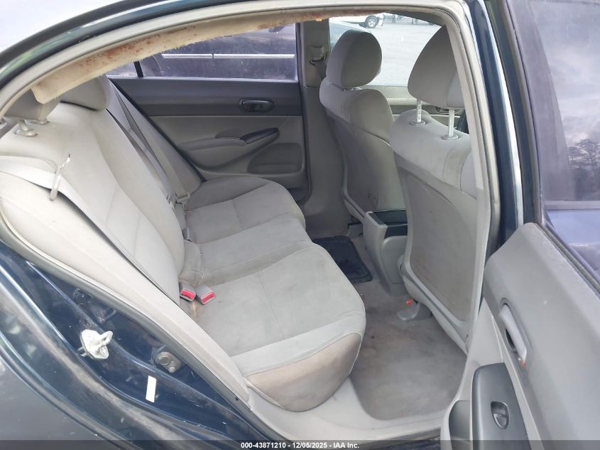 2009 Honda Civic Vp VIN: 2HGFA16359H512863 Lot: 43871210