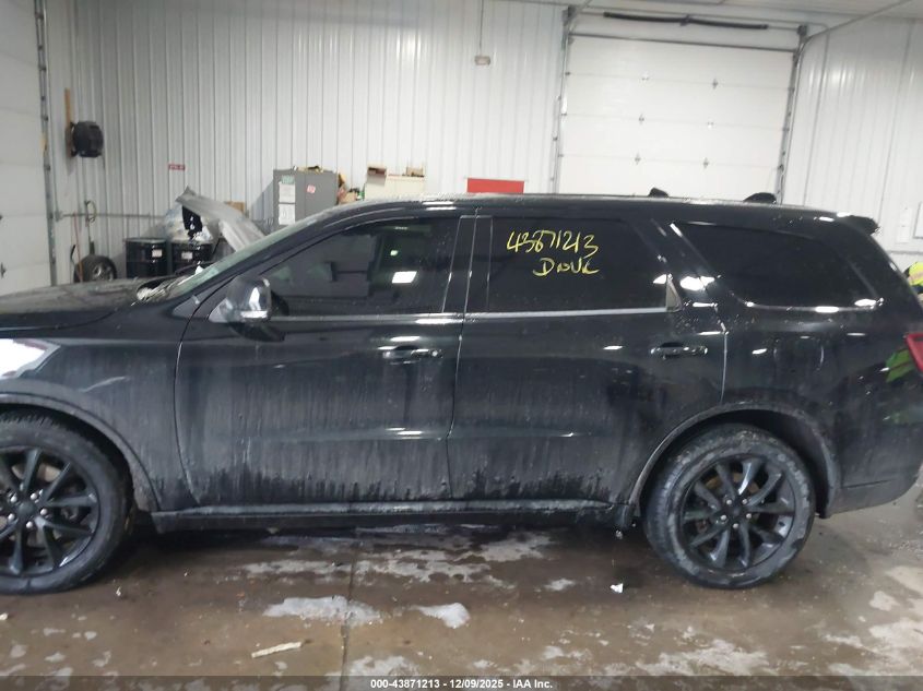 2017 Dodge Durango R/T Awd VIN: 1C4SDJCT3HC937198 Lot: 43871213