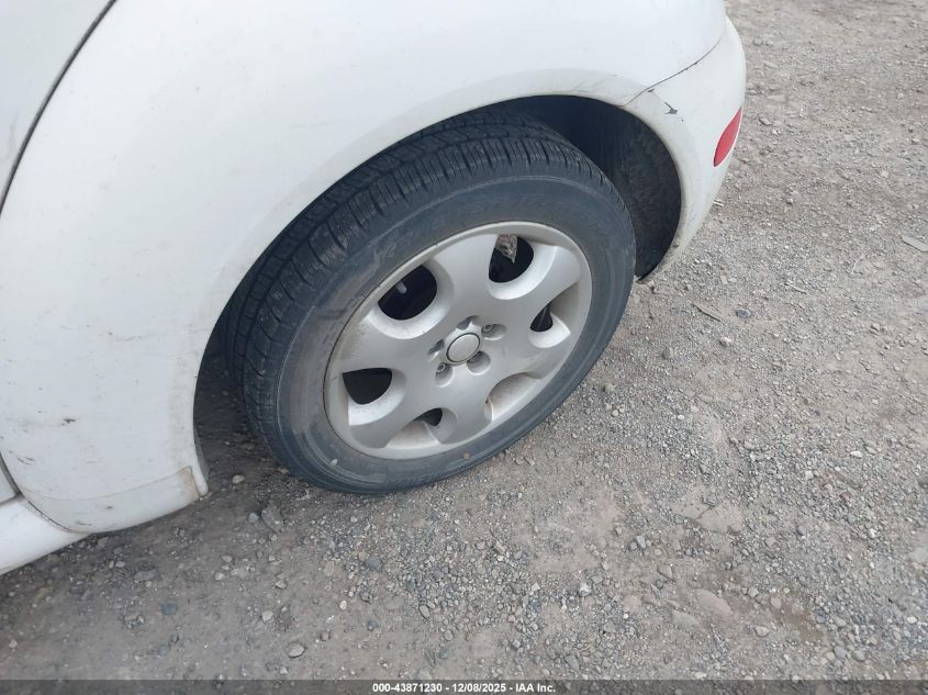 2002 Volkswagen New Beetle Gls Tdi VIN: 3VWCP21C02M432422 Lot: 43871230