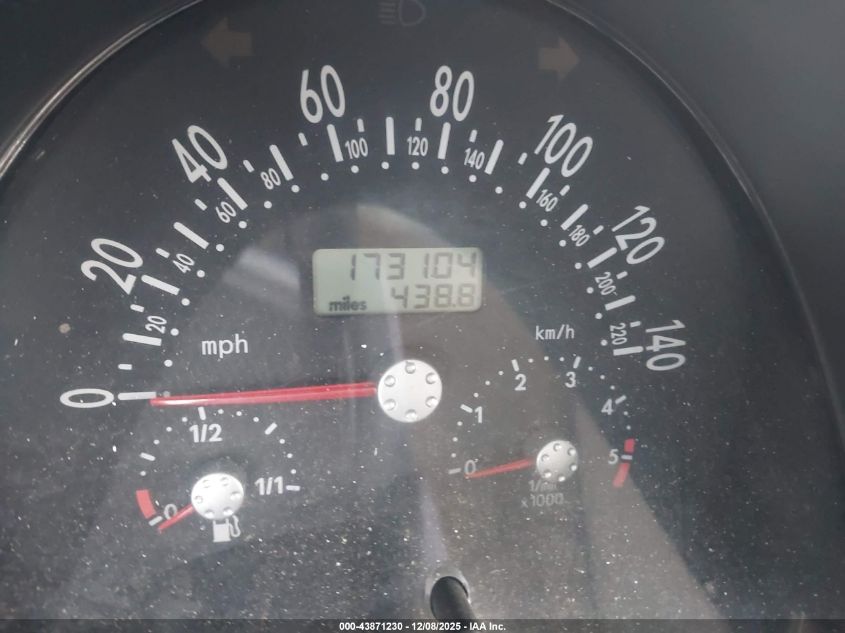 2002 Volkswagen New Beetle Gls Tdi VIN: 3VWCP21C02M432422 Lot: 43871230