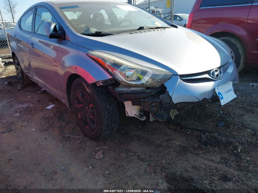 2016 Hyundai Elantra Se VIN: 5NPDH4AE1GH713756 Lot: 43871231