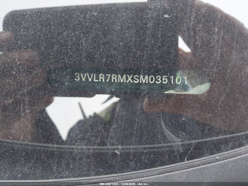 2025 Volkswagen Tiguan 2.0T Sel R-Line VIN: 3VVLR7RMXSM035101 Lot: 43871233