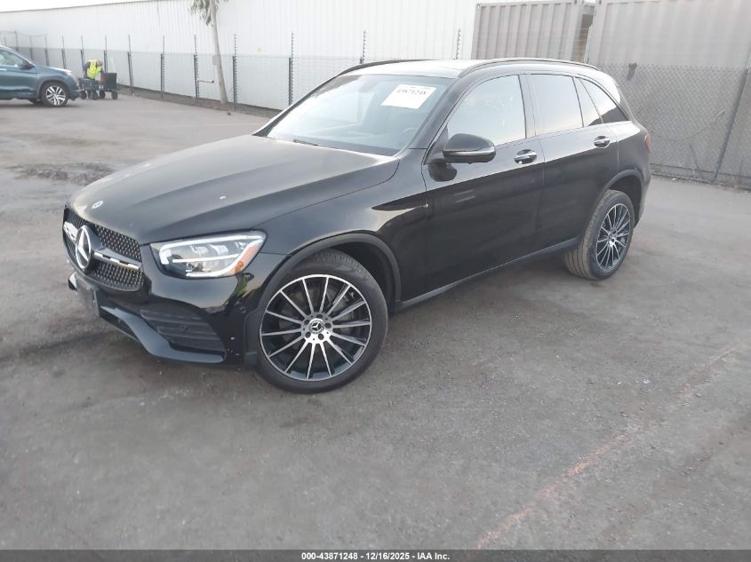 2021 Mercedes-Benz Glc 300 Suv VIN: W1N0G8DBXMF966955 Lot: 43871248