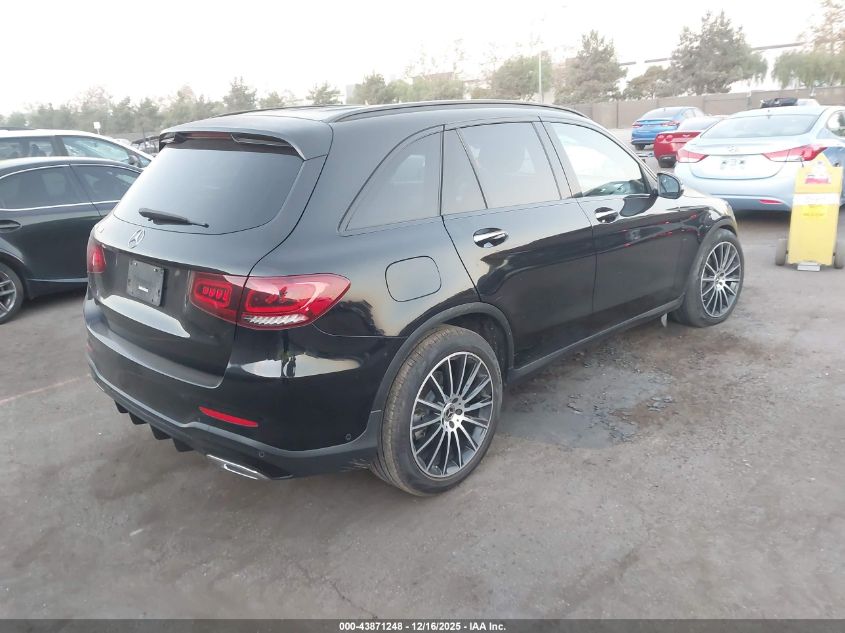 2021 Mercedes-Benz Glc 300 Suv VIN: W1N0G8DBXMF966955 Lot: 43871248
