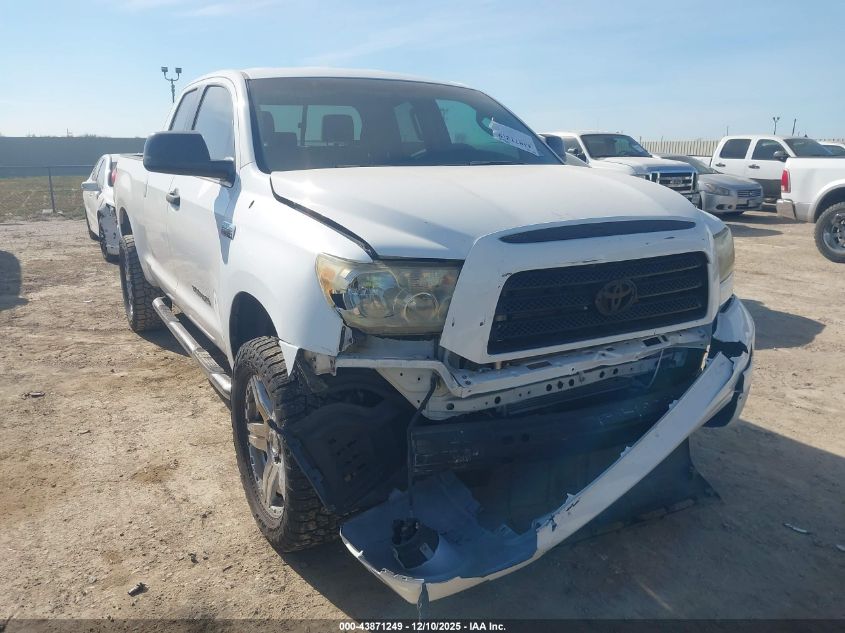 2007 Toyota Tundra Sr5 V8 VIN: 5TFRV54177X010762 Lot: 43871249