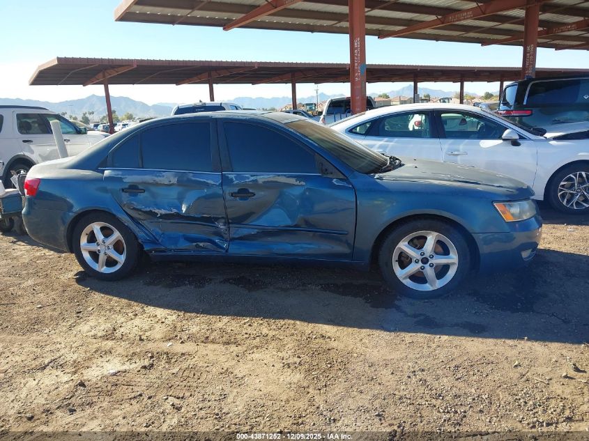 2007 Hyundai Sonata Limited/Se V6 VIN: 5NPEU46F57H173751 Lot: 43871252