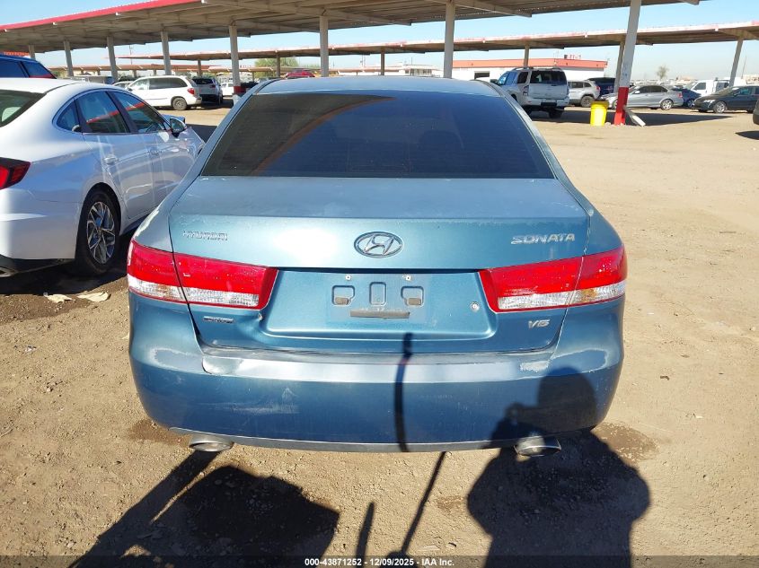 2007 Hyundai Sonata Limited/Se V6 VIN: 5NPEU46F57H173751 Lot: 43871252