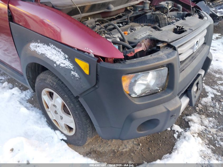 2008 Honda Element Lx VIN: 5J6YH18348L002631 Lot: 43871265