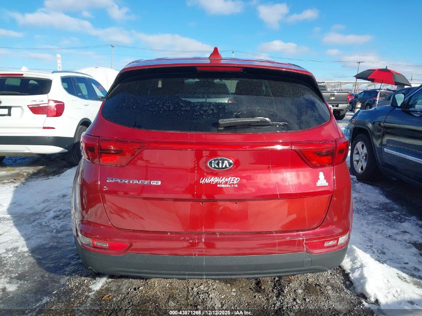2018 Kia Sportage Lx VIN: KNDPM3AC5J7306357 Lot: 43871266