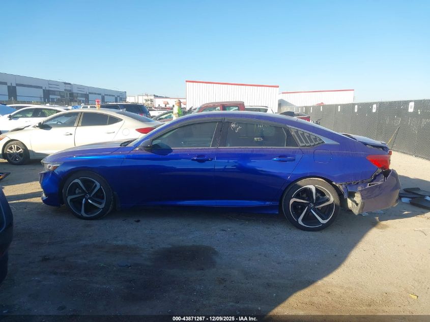 2021 Honda Accord Sport VIN: 1HGCV1F35MA090785 Lot: 43871267