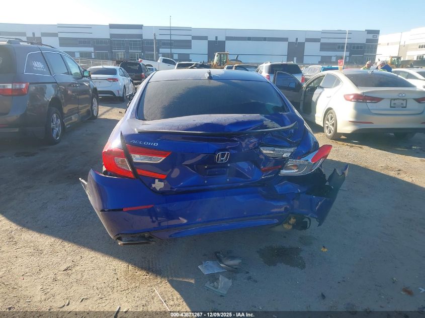 2021 Honda Accord Sport VIN: 1HGCV1F35MA090785 Lot: 43871267