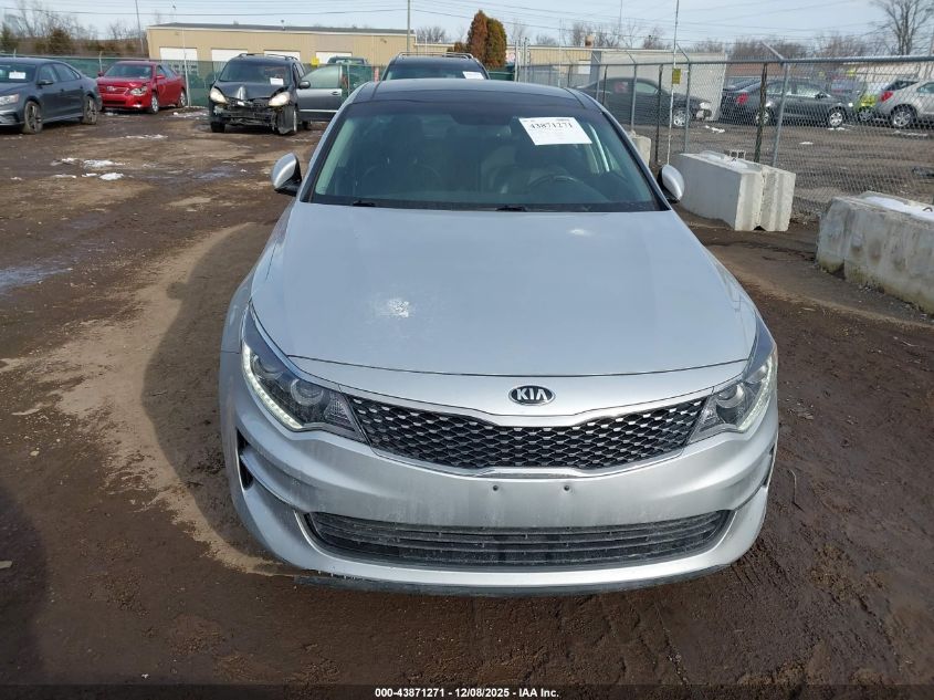 2016 Kia Optima Ex VIN: 5XXGU4L36GG057943 Lot: 43871271