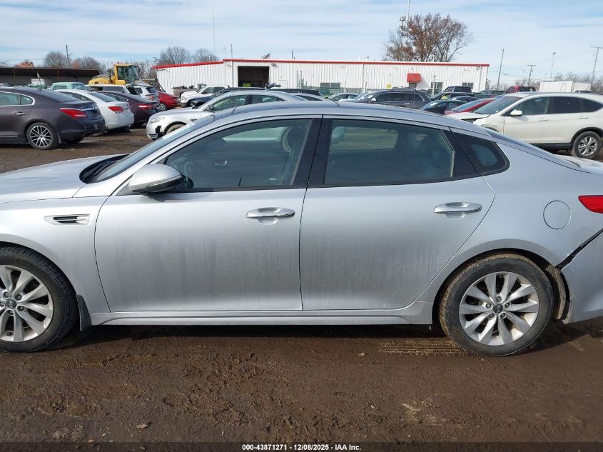 2016 Kia Optima Ex VIN: 5XXGU4L36GG057943 Lot: 43871271