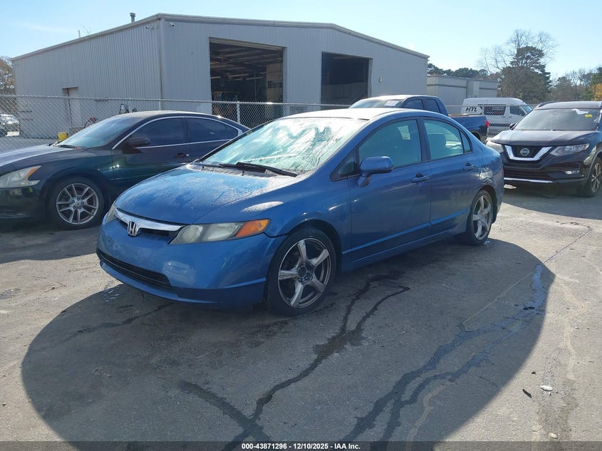 1HGFA16517L107178 2007 HONDA CIVIC photo no. 2