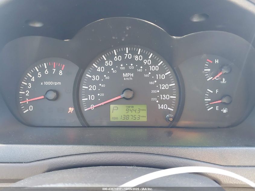 2004 Kia Spectra Ex/Lx VIN: KNAFE122645017116 Lot: 43871317