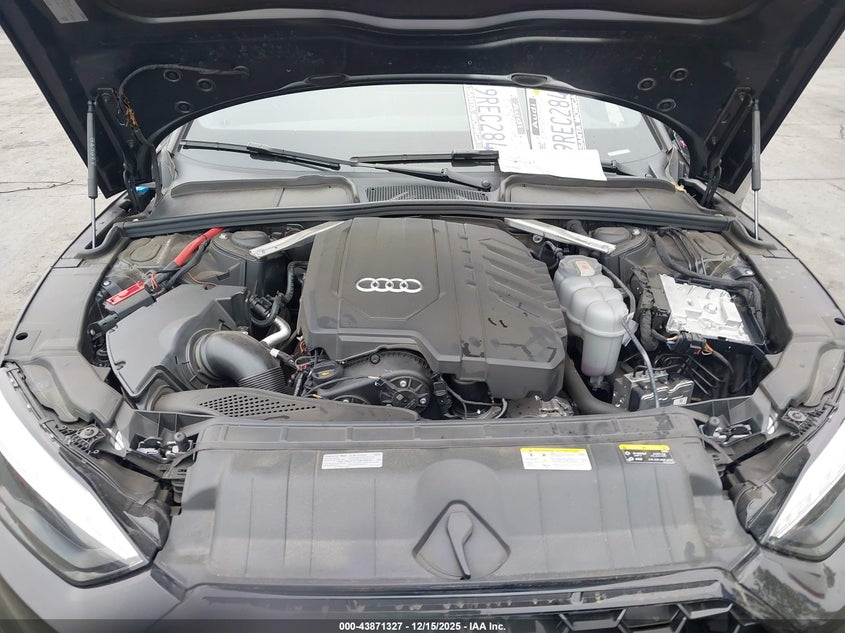 VIN WAUFACF55RA048528 2024 AUDI A5 SPORTBACK PREMIUM PLUS 45 TFSI QUATTRO S TRONIC