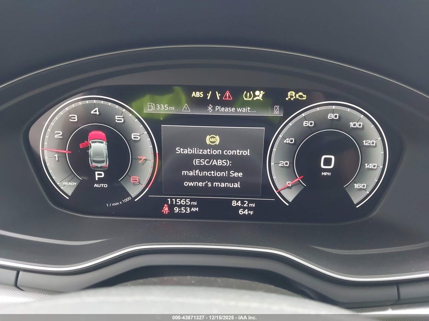 VIN WAUFACF55RA048528 2024 AUDI A5 SPORTBACK PREMIUM PLUS 45 TFSI QUATTRO S TRONIC