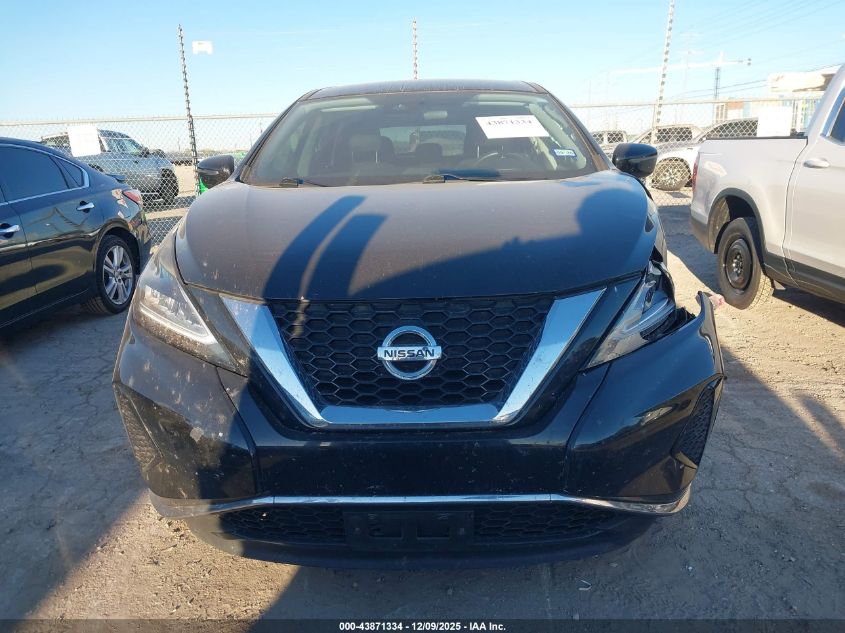 2020 Nissan Murano S Fwd VIN: 5N1AZ2AJXLN150665 Lot: 43871334